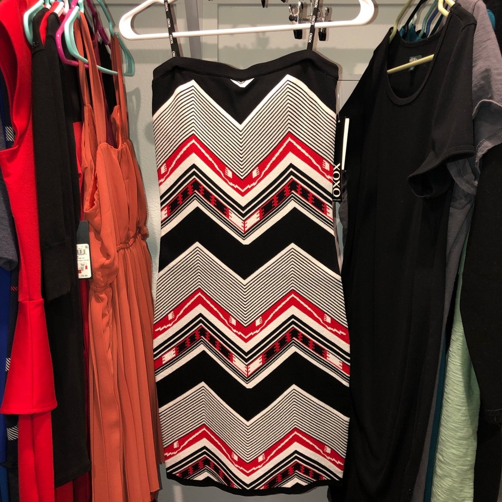 Strapless dress from XOXO in small.